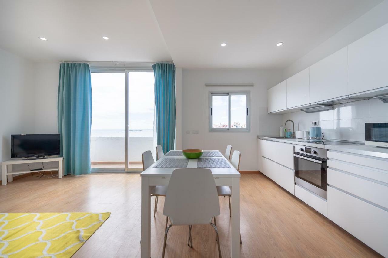 Apartament Vista Playa Y Mar - Sea View, Wifi And Ac Melenara Zewnętrze zdjęcie